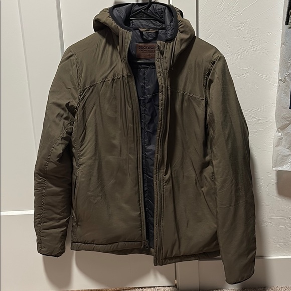 duckworth Jackets & Blazers - Duckworth Women's Olive Jacket